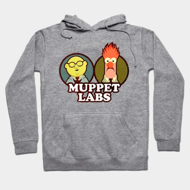Science with Bunsen and Beaker Hoodie by The Geek Underground 